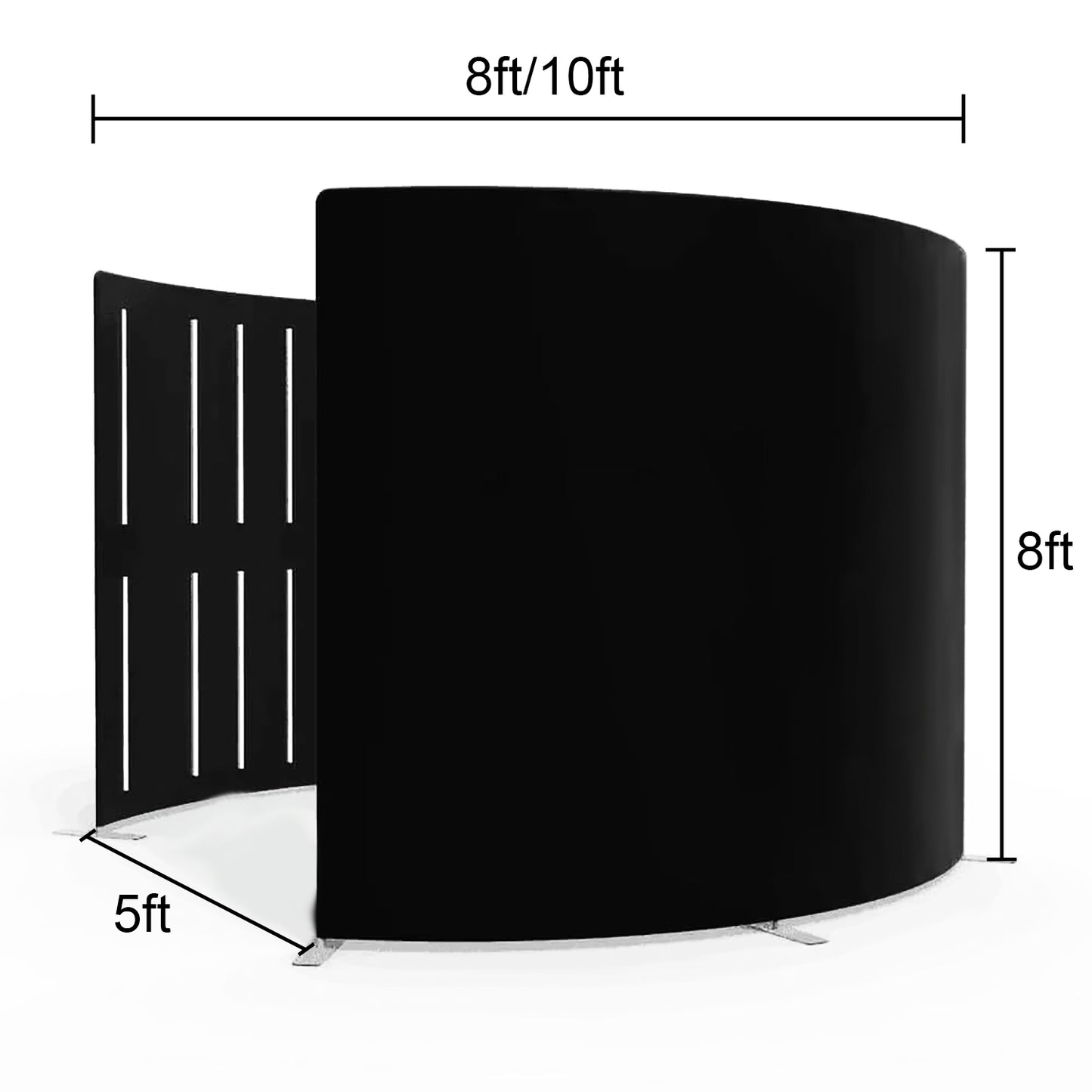 360 Photo Booth Backdrop for Party Event LED Lights Vogue Booth 360 Degree Video Camera Booth Enclosure Free Customize Logo for Events Weddings Parties