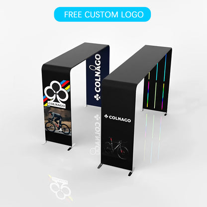 Overhead 360 Photo Booth Automatic Spin Camera Photo Booth Selfie Platform Spinner with LED Light Rotating Video Booth Machine for Partys Wedding